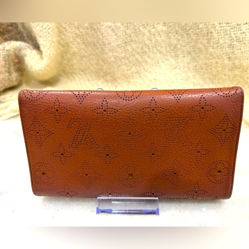Louis Vuitton Amelia Wallet Monogram Long Wallet Cognac Brown - Picture 4 of 16